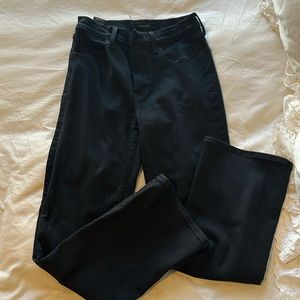 Jbrand cropped black jeans - size 26. Barely worn.